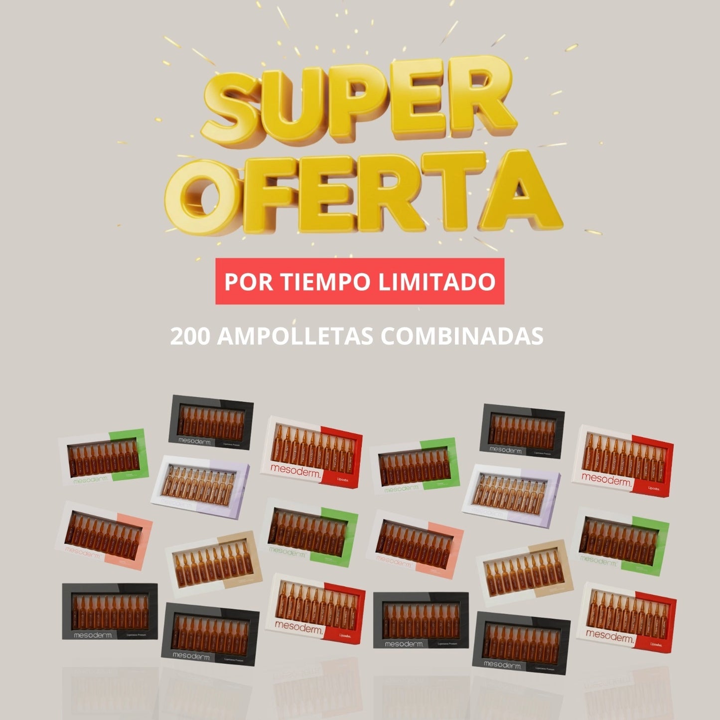 200 Ámpulas Combinadas