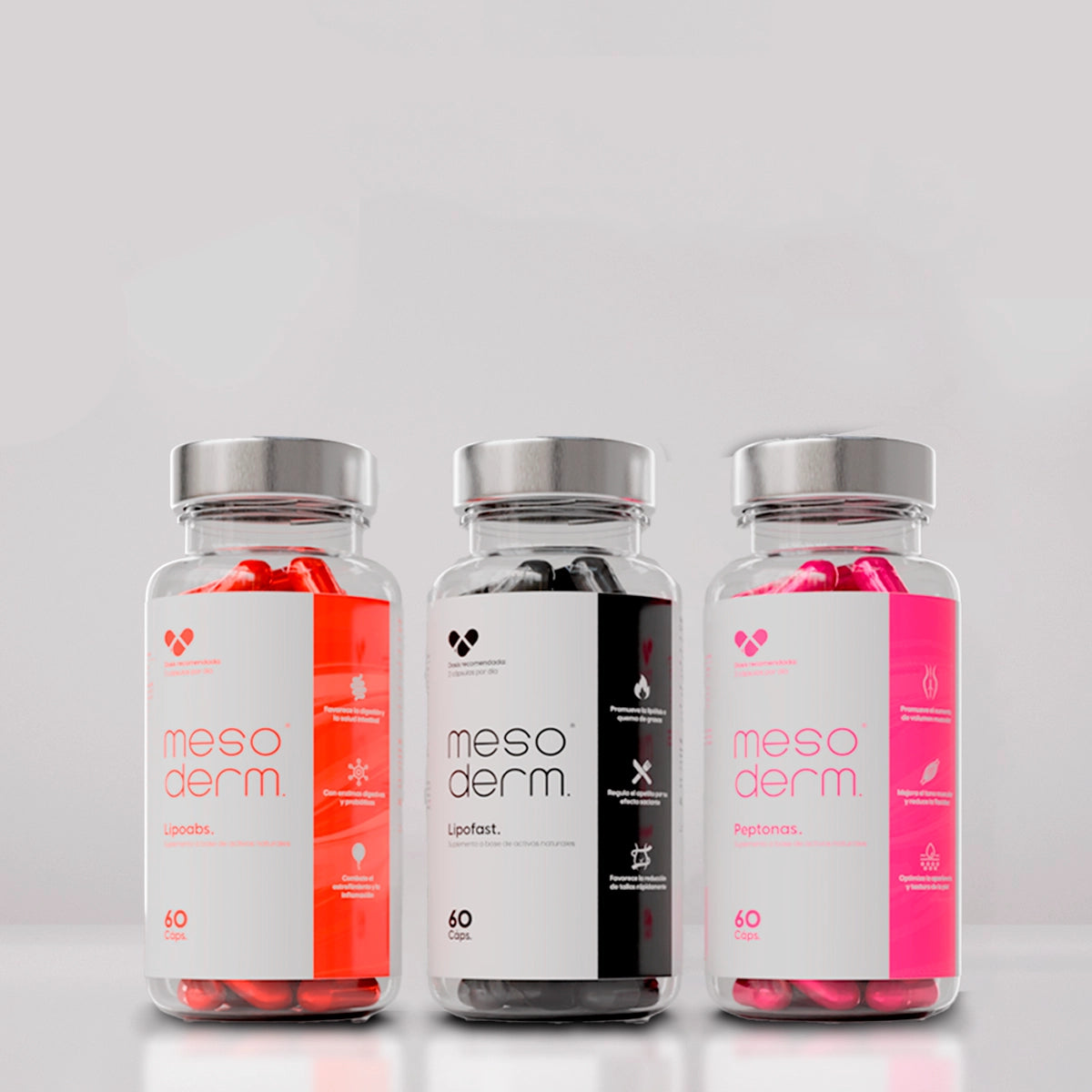 3 Frascos Cápsulas Combinados Buen Fin