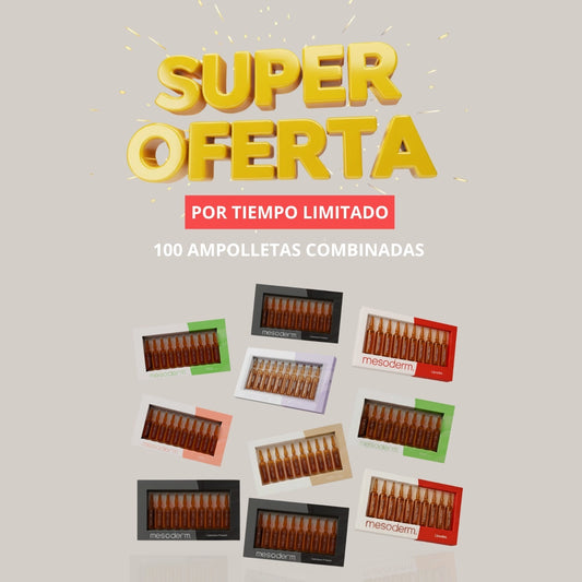 100 Ámpulas Combinadas