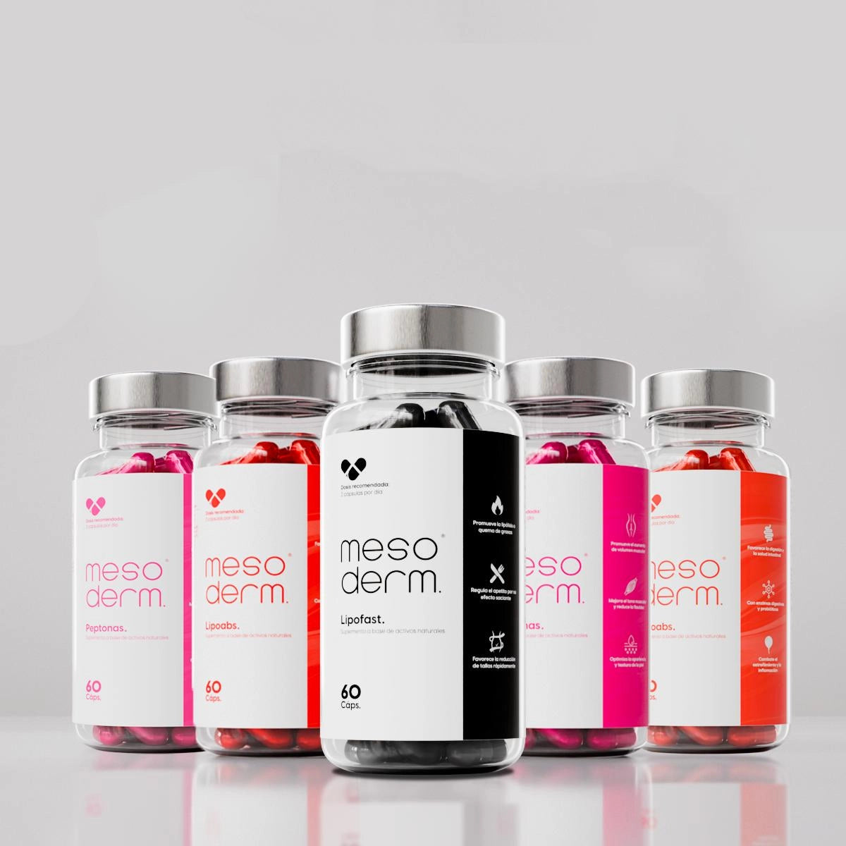 5 Frascos Cápsulas Combinados Buen Fin